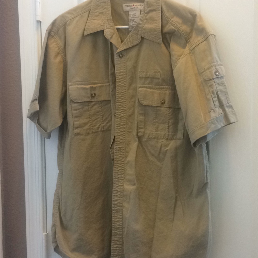FINAL MARKDOWN Men’s Faded Glory SS Sport Shirt (L)